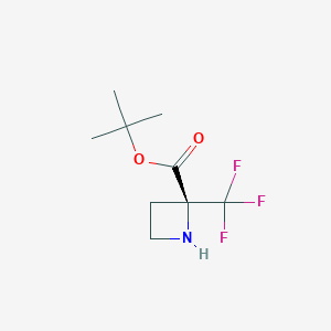 tert-butyl (2S)-2-(trifluoromethyl)azetidine-2-carboxylate