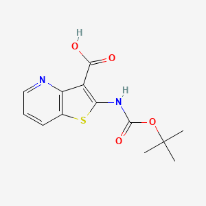 2-[(Tert-butoxycarbonyl)amino]thieno[3,2-b]pyridine-3-carboxylic acid