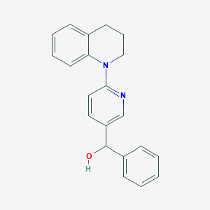 (6-(3,4-Dihydroquinolin-1(2H)-yl)pyridin-3-yl)(phenyl)methanol