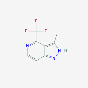 3-Methyl-4-(trifluoromethyl)-1H-pyrazolo[4,3-c]pyridine