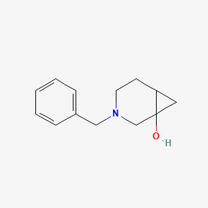 3-Benzyl-3-azabicyclo[4.1.0]heptan-1-ol