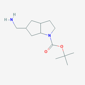 tert-Butyl5-(aminomethyl)hexahydrocyclopenta[b]pyrrole-1(2H)-carboxylate