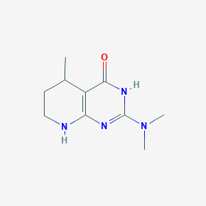 2-(Dimethylamino)-5-methyl-5,6,7,8-tetrahydropyrido[2,3-d]pyrimidin-4(3H)-one