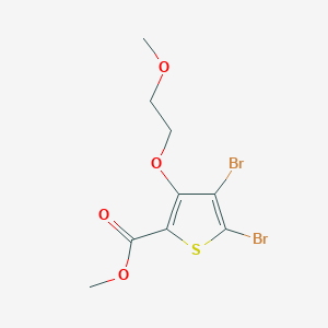 Methyl 4,5-dibromo-3-(2-methoxyethoxy)thiophene-2-carboxylate