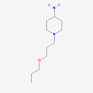 1-(3-Propoxypropyl)piperidin-4-amine