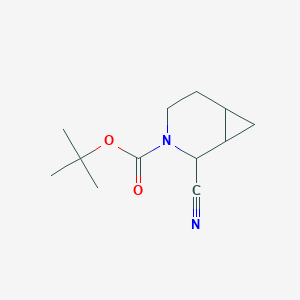 tert-Butyl 2-cyano-3-azabicyclo[4.1.0]heptane-3-carboxylate