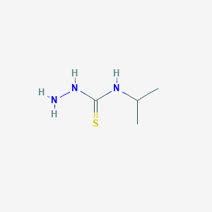 molecular formula C4H11N3S B1301139 4-异丙基-3-硫代脲 CAS No. 13431-36-2