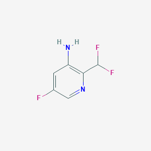 2-(Difluoromethyl)-5-fluoropyridin-3-amine