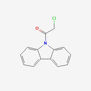 molecular formula C14H10ClNO B1301146 9-(氯乙酰基)-9H-咔唑 CAS No. 38002-61-8