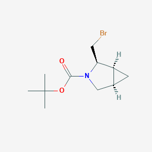 tert-butyl (1S,2R,5R)-2-(bromomethyl)-3-azabicyclo[3.1.0]hexane-3-carboxylate