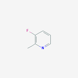 molecular formula C6H6FN B130116 3-氟-2-甲基吡啶 CAS No. 15931-15-4