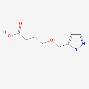 4-[(1-methyl-1H-pyrazol-5-yl)methoxy]butanoic acid