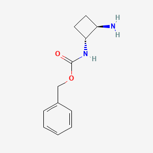 Benzyl((1R,2R)-2-aminocyclobutyl)carbamate