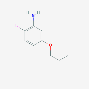 2-Iodo-5-isobutoxyaniline