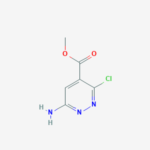 Methyl 6-amino-3-chloropyridazine-4-carboxylate