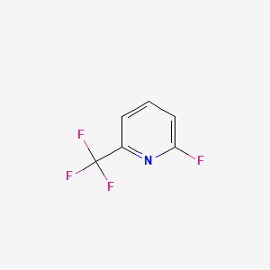 molecular formula C6H3F4N B1301170 2-Fluoro-6-Trifluoromethylpyridine CAS No. 94239-04-0