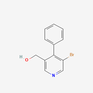 (5-Bromo-4-phenylpyridin-3-yl)methanol