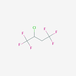 molecular formula C4H3ClF6 B1301179 2-氯-1,1,1,4,4,4-六氟丁烷 CAS No. 400-43-1