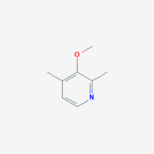 molecular formula C8H11NO B13011833 3-Methoxy-2,4-dimethylpyridine 