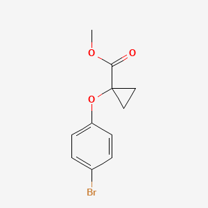 Methyl 1-(4-bromophenoxy)cyclopropanecarboxylate