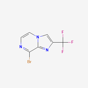 8-Bromo-2-(trifluoromethyl)imidazo[1,2-a]pyrazine