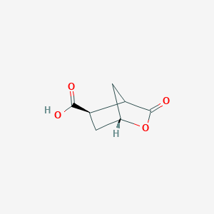 (1R,5R)-3-oxo-2-oxabicyclo[2.2.1]heptane-5-carboxylicacid