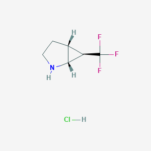 (1R,5R,6R)-6-(trifluoromethyl)-2-azabicyclo[3.1.0]hexane hydrochloride