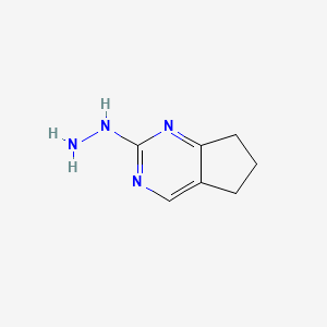 2-Hydrazinyl-6,7-dihydro-5H-cyclopenta[d]pyrimidine