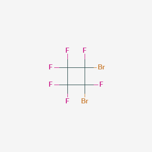 molecular formula C4Br2F6 B1301196 1,2-Dibromohexafluorocyclobutane CAS No. 377-40-2