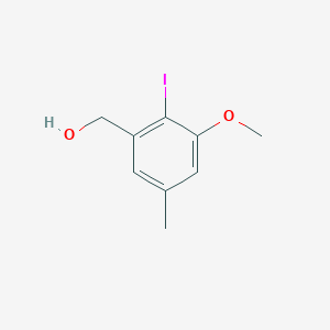 (2-Iodo-3-methoxy-5-methylphenyl)methanol