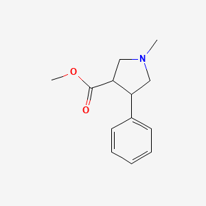 Methyl 1-methyl-4-phenylpyrrolidine-3-carboxylate