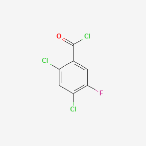 molecular formula C7H2Cl3FO B1301201 2,4-二氯-5-氟苯甲酰氯 CAS No. 86393-34-2