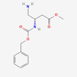 molecular formula C13H18N2O4 B13012039 Z-Dbu-OMe.HCl(S) 