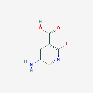 5-Amino-2-fluoronicotinic acid