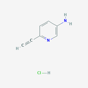 6-Ethynylpyridin-3-amine hydrochloride