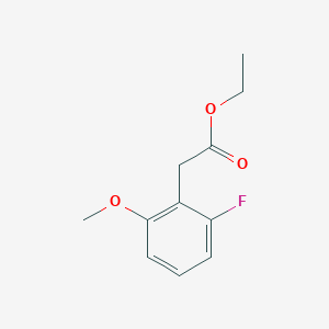 Ethyl 2-(2-fluoro-6-methoxyphenyl)acetate