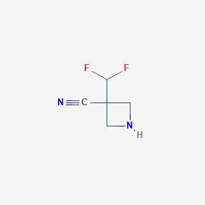 3-(Difluoromethyl)azetidine-3-carbonitrile