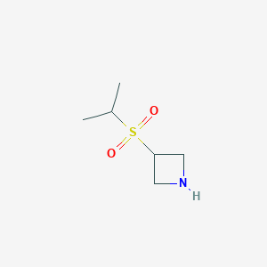 molecular formula C6H13NO2S B13012172 3-(Propane-2-sulfonyl)azetidine 