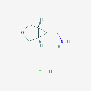 trans-3-Oxabicyclo[3.1.0]hexane-6-methylamine hydrochloride