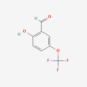 molecular formula C8H5F3O3 B1301225 2-Hydroxy-5-(trifluoromethoxy)benzaldehyde CAS No. 93249-62-8