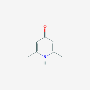 molecular formula C7H9NO B130123 2,6-Dimethyl-4-Hydroxypyridine CAS No. 13603-44-6