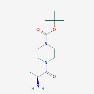 tert-butyl 4-[(2S)-2-aminopropanoyl]piperazine-1-carboxylate