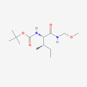 tert-Butyl ((2S,3S)-1-((methoxymethyl)amino)-3-methyl-1-oxopentan-2-yl)carbamate