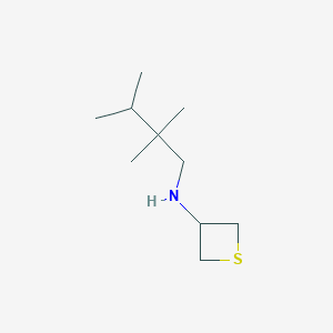 N-(2,2,3-Trimethylbutyl)thietan-3-amine