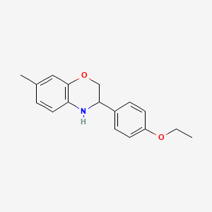 3-(4-Ethoxyphenyl)-7-methyl-3,4-dihydro-2H-benzo[b][1,4]oxazine