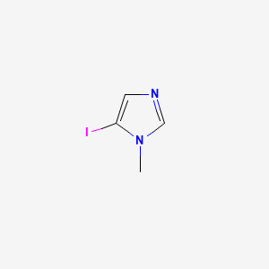molecular formula C4H5IN2 B1301240 5-Iodo-1-methyl-1H-imidazole CAS No. 71759-88-1