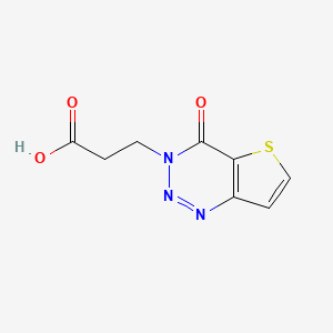 3-(4-Oxothieno[3,2-d][1,2,3]triazin-3(4H)-yl)propanoic acid