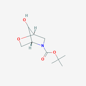 tert-butyl (1R,4R)-7-hydroxy-2-oxa-5-azabicyclo[2.2.1]heptane-5-carboxylate