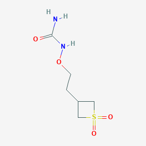 1-(2-(1,1-Dioxidothietan-3-yl)ethoxy)urea