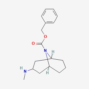 exo-Benzyl 3-(methylamino)-9-azabicyclo[3.3.1]nonane-9-carboxylate